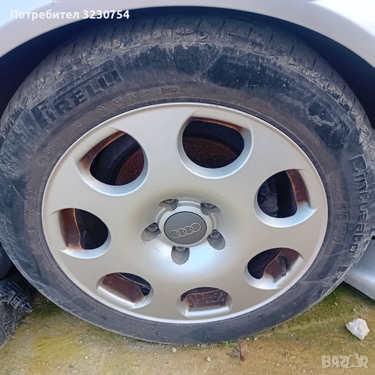 4 броя алуминиеви джанти 16 цола ауди а 4, снимка 1