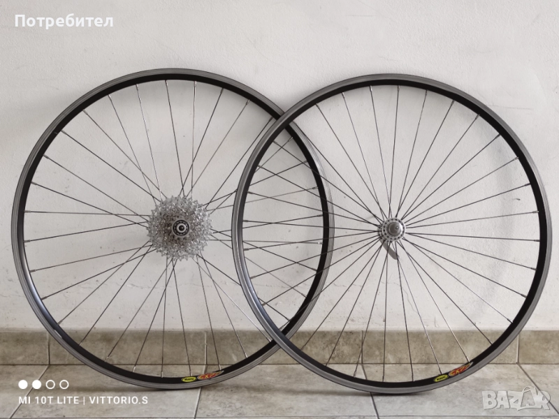 Шосейни капли 28 цола Mavic CXP23 622x15 6106 с главини Shimano Ultegra , снимка 1