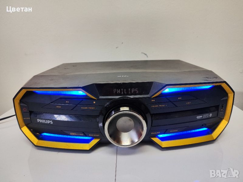 Аудио микросистема Philips FX25/12, CD Player, FM тунер, USB, Bluetooth, NFC, 300W RMS, снимка 1