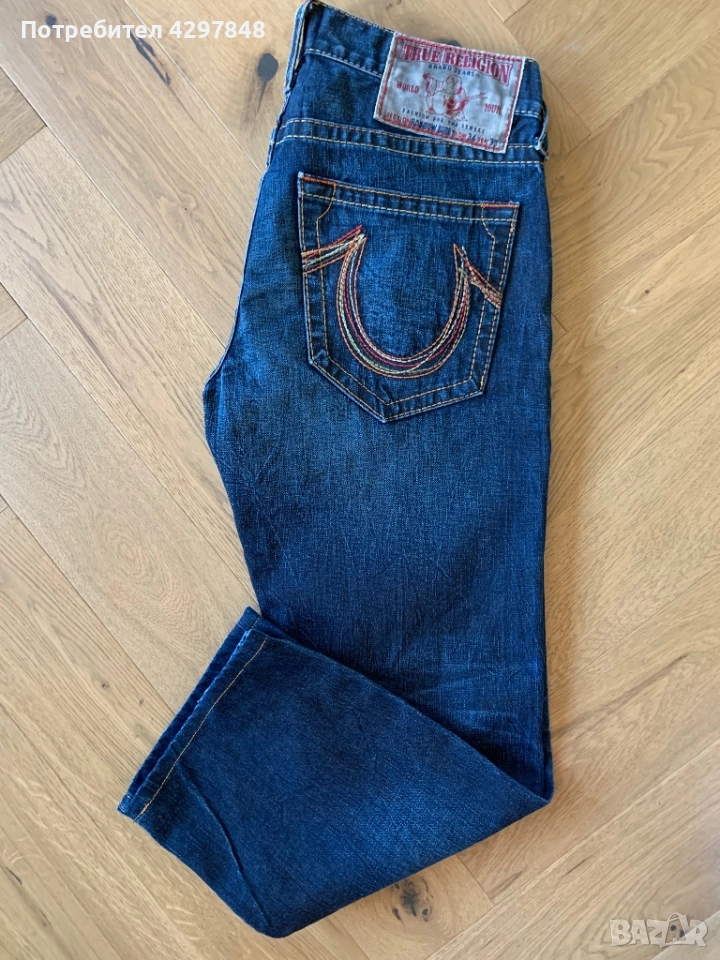 True Religion Rainbow Bobby дънки, размер W34/L33, снимка 1