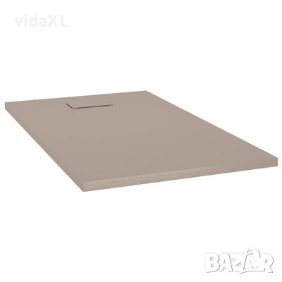 vidaXL Душ корито, SMC, кафяво, 120x70 см(SKU:148928, снимка 1