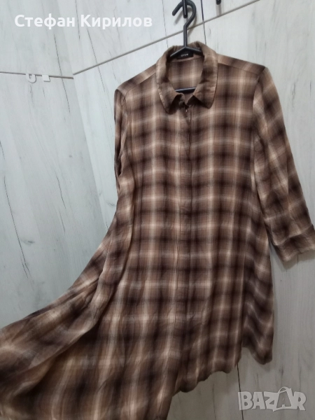 Памучна дълга риза , снимка 1