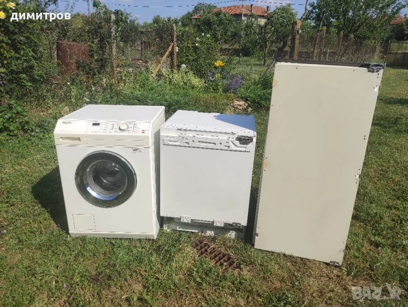 комплект бяла техника всичко изправно, снимка 1