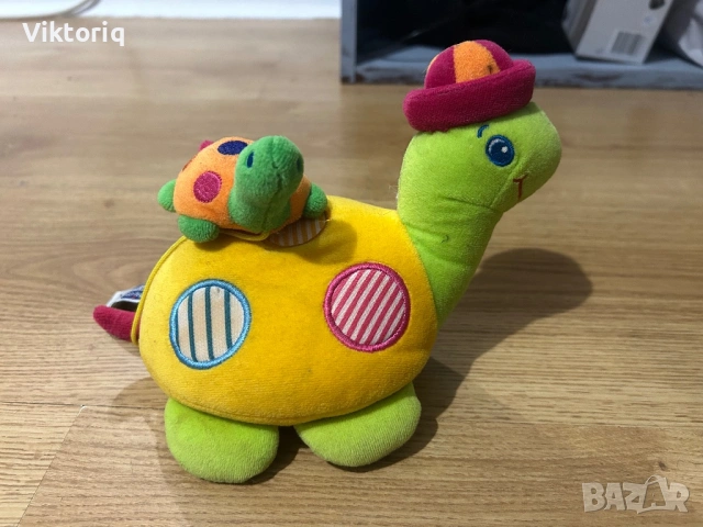 Плюшена костенурка, снимка 3 - Плюшени играчки - 53965247