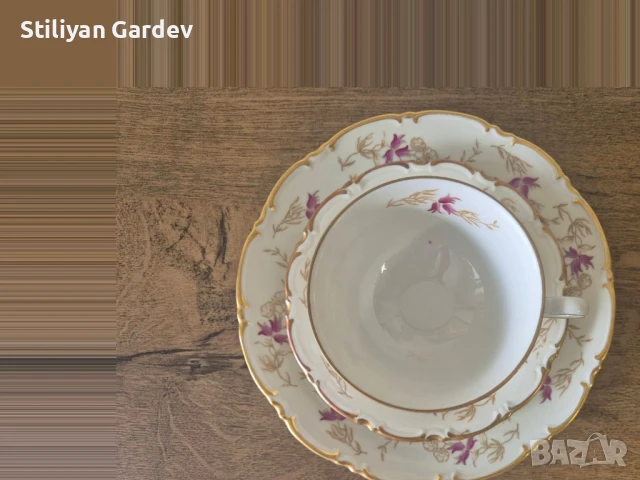 Троен сет - Lettin 1954-69г., снимка 5 - Чаши - 51317162