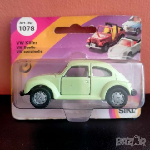 Колекционерска количка Siku 1078 VW Käfer + Siku Super Serie 0839 VW Kafer Cabriolet , снимка 13 - Колекции - 46126749