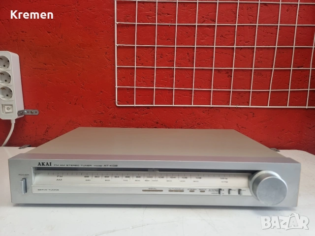 Тунер AKAI AT-K02, снимка 2 - Ресийвъри, усилватели, смесителни пултове - 54253751