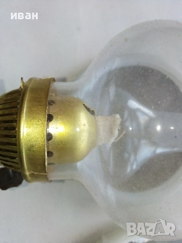 Газени лампи № 8 Неупотребявани с нови стъкла в опаковка.1990г., снимка 6 - Антикварни и старинни предмети - 52721658
