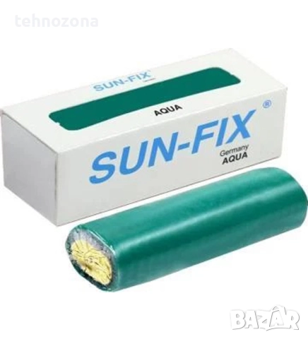 Лепило двукомпонентно, маджун-заварка SUN-FIX AQUA 50гр., снимка 2 - Лепила и силикон - 52000331
