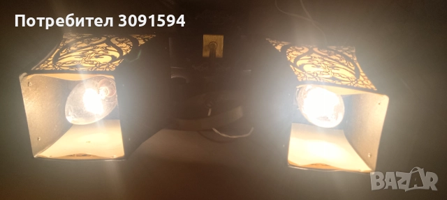  лампа  в  стил Арт Деко, около 50-те години на миналия век, Русия , снимка 4 - Настолни лампи - 51852069