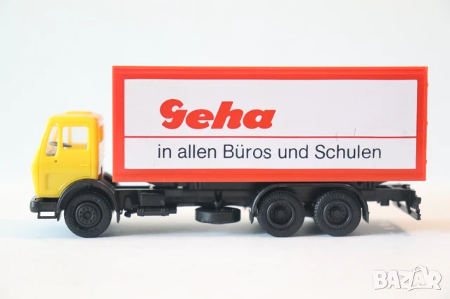 HERPA 1:87 H0 MERCEDES BENZ КАМИОН TIR МОДЕЛ КОЛИЧКА