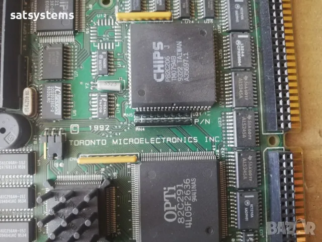 Industrial PC Card TME Toronto Microelectronics AM386 SX 33MHz CPU +1MB RAM ISA, снимка 8 - Дънни платки - 47842591