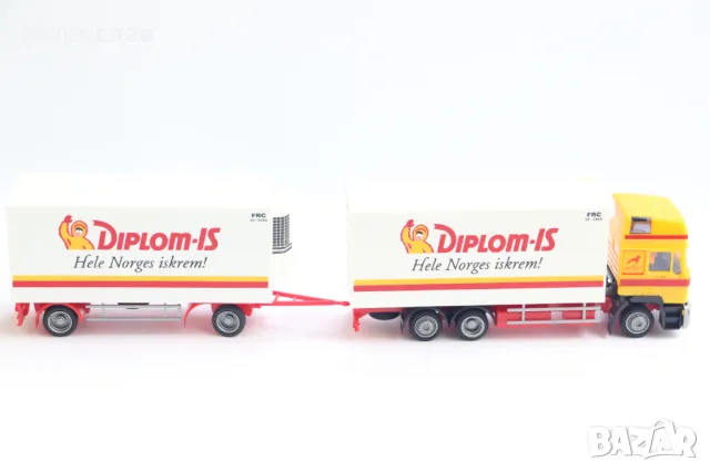 AMW 1:87 H0 MAN THERMO KING ХЛАДИЛЕН КАМИОН TIR МОДЕЛ, снимка 5 - Колекции - 50044542