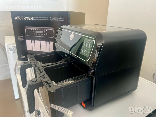 фритюрник с горещ въздух с две кошници INNSKY AFEU8PD, снимка 9 - Фритюрници - 53074166