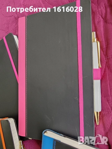 Тефтер с ластик, с връзка разделител и химикал. , снимка 4 - Ученически пособия, канцеларски материали - 51122354