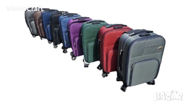 Пътувай със стил: Куфар за ръчен багаж в различни цветове, размери 55x36x22см, снимка 8 - Куфари - 45132280