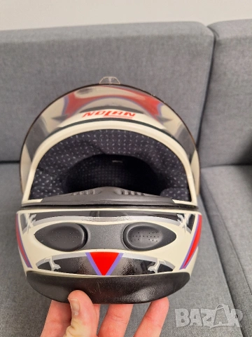 Каска за мотор Nolan размер М, снимка 9 - Аксесоари и консумативи - 53957132