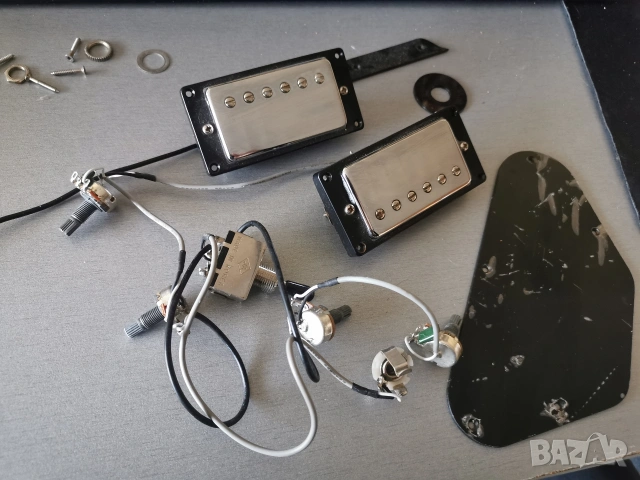 Китарни части ключове адаптери EMG 81 Ibanez BOSS Floyd Rose Schaller Tremol-no, снимка 2 - Китари - 53901386