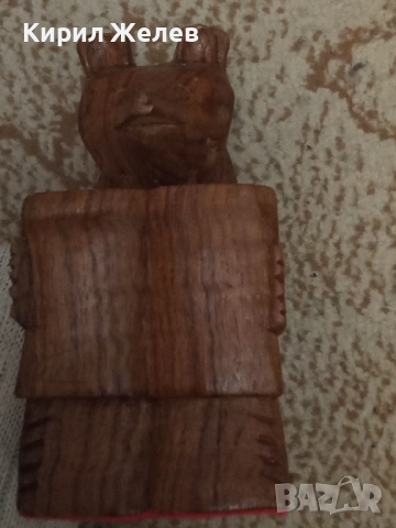 Дърворезба мечка фигура 51717, снимка 9 - Антикварни и старинни предмети - 52070211