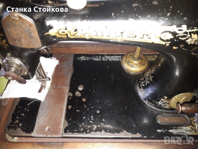 Ръчна шевна машина "Сингер", снимка 3 - Антикварни и старинни предмети - 46400430
