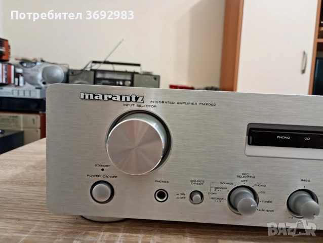 усилвател и cd Marantz , снимка 5 - Ресийвъри, усилватели, смесителни пултове - 53933419