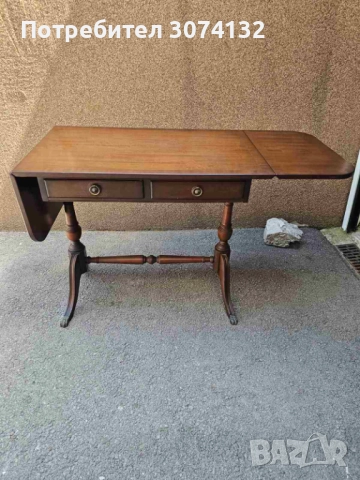 Английска разтегателна тоалетка/масичка, снимка 4 - Маси - 51459079