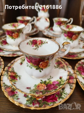 Royal Albert - 9 тройни сета, снимка 2 - Сервизи - 54039261