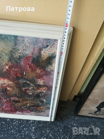 картина масло върху фазер. , снимка 3 - Картини - 54298946