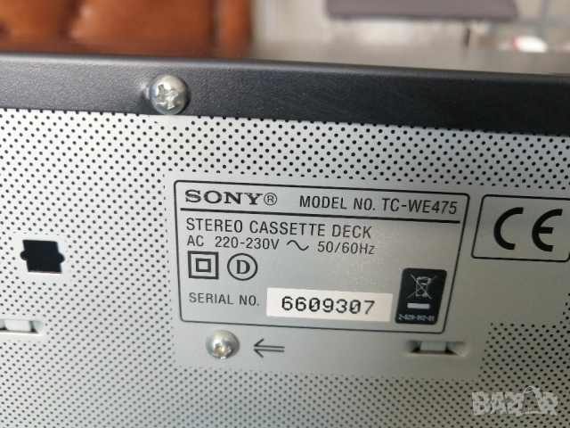 Двукасетъчен дек SONY TC-WE475, снимка 8 - Декове - 51662168