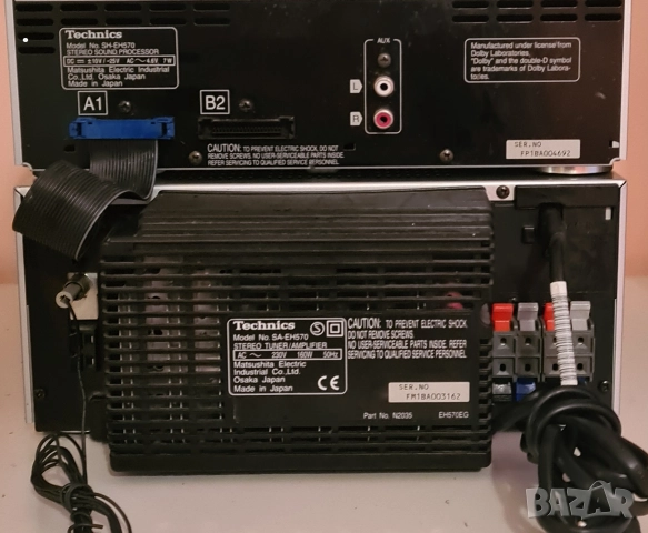 Аудиосистема Technics SA-EH570, снимка 3 - Декове - 52898901