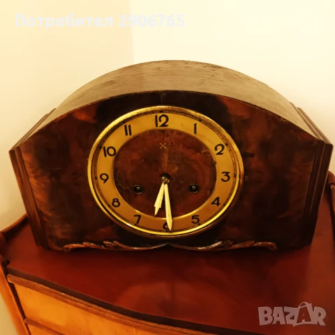 Стар каминен часовник HAC Германия работещ