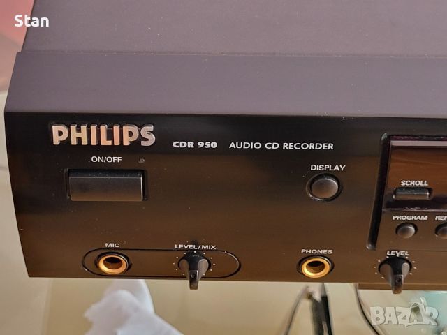 Philips CDR 950, снимка 6 - Ресийвъри, усилватели, смесителни пултове - 45761302