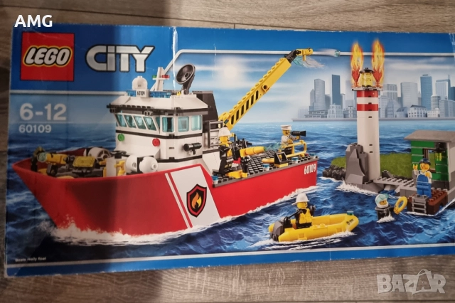Lego City Fire Boat - Technic RC Tracked Racer, снимка 7 - Конструктори - 51585057