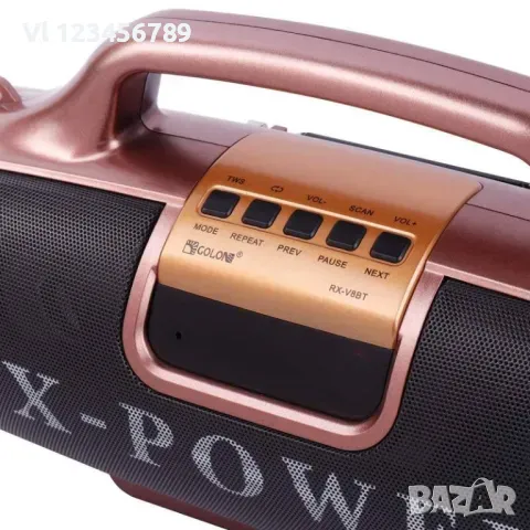 Активна bluetooth колонка - радио Golon RX-V8BT, снимка 4 - Bluetooth тонколони - 48144321