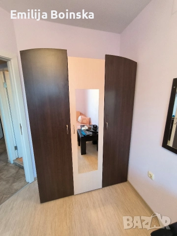 Гардероб с огледало + скрин – комплект