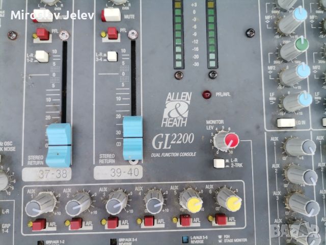 ALLEN & HEATH GL2200

, снимка 9 - Ресийвъри, усилватели, смесителни пултове - 46603246