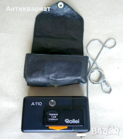 Миниатюрен фотоапарат с лента Rollei A110 / Германия , снимка 1