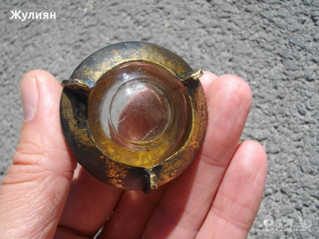 СЪДЧЕ ЗА ХАЙВЕР ГОРЧИЦА СОСИЕРА ЕМАЙЛ СССР , снимка 7 - Антикварни и старинни предмети - 51531580