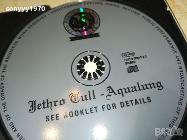 JETHRO TULL-AQUALUNG CD 2405240821, снимка 12 - CD дискове - 45885674