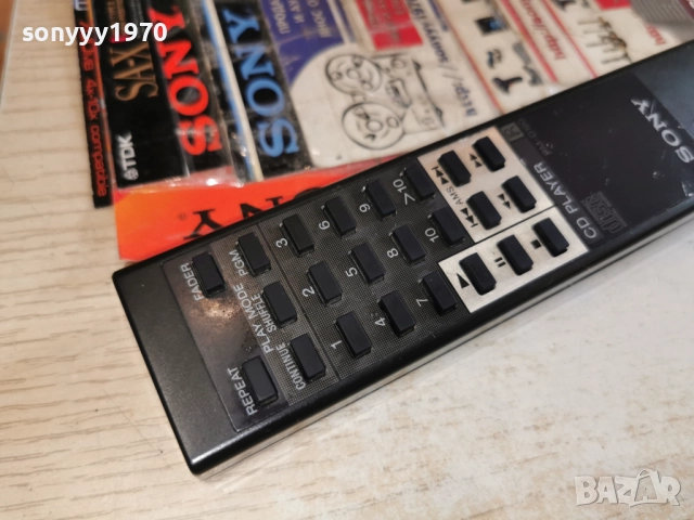 SONY RM-D190 CD PLAYER REMOTE CONTROL 1912251545, снимка 4 - Ресийвъри, усилватели, смесителни пултове - 52848533