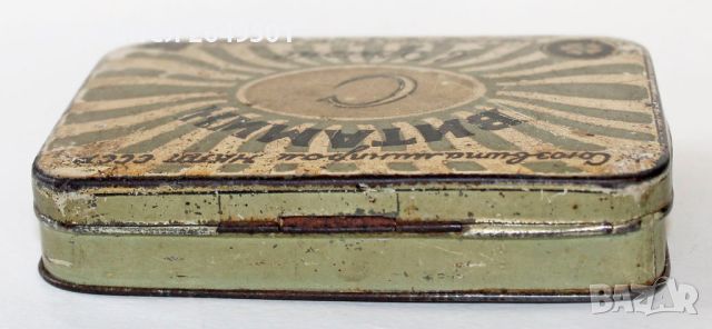 1950те СССР Ламаринена кутия лекарство "Витамин С", снимка 6 - Антикварни и старинни предмети - 45196017