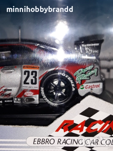 Nissan GTR  R 34 1.43  Nismo 24 Hours Of Le mans  Scale Ebbro N-22 N -23 , снимка 13 - Колекции - 51856637