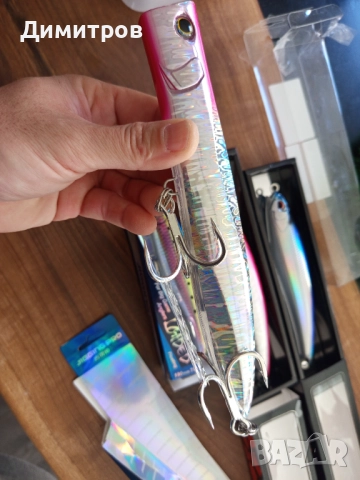 Големи Попери воблери за риболов , снимка 11 - Такъми - 52927250