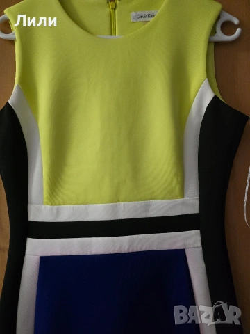 Дамска рокля Calvin Klein размер S, снимка 2 - Рокли - 54267052