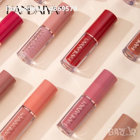 💋Любимите ви червила 💋Сет от 12 течни дълготрайни матови , снимка 6 - Декоративна козметика - 51473465