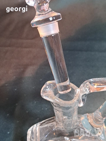 кристална мини гарафа 34/2, снимка 4 - Антикварни и старинни предмети - 53890229