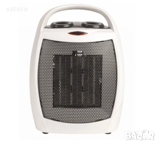 Керамична отоплителна печка с вентилатор Voltz V51970D – 1500W, снимка 4 - Отоплителни печки - 52698622