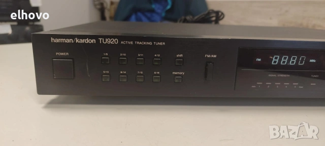 Стерео тунер Harman/Kardon TU920, снимка 2 - Ресийвъри, усилватели, смесителни пултове - 53508336