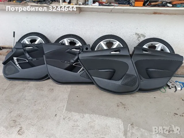 Салон полукожа Опел астра j комби , снимка 10 - Части - 49753826