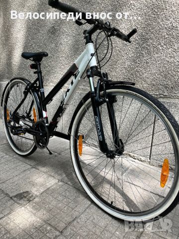 Велосипед с много лека Алуминиева рамка 28 цола 21 скорости преден амортисьор много запазено супер, снимка 6 - Велосипеди - 45433790